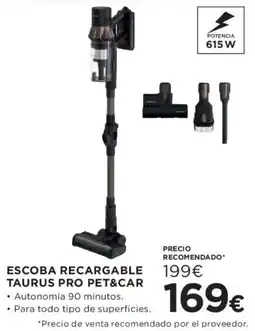 Hipercor Taurus pro pet&car oferta