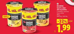 Lidl Milbona quark y yogur alto en proteína oferta
