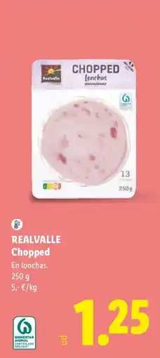Lidl Realvalle chopped oferta