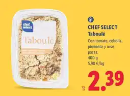 Lidl Chef Select Taboulé oferta