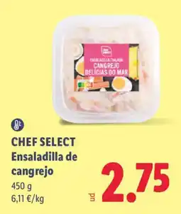Lidl Chef Select ensaladilla de cangrejo oferta