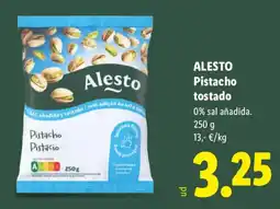 Lidl Alesto pistacho tostado oferta