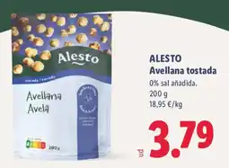 Lidl Alesto Avellana tostada oferta