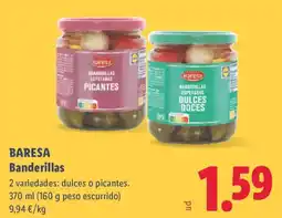 Lidl Baresa banderillas oferta