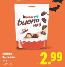 Lidl Kinder bueno mini oferta