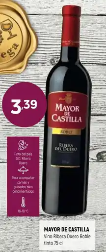 Coviran Mayor de castilla vino ribera duero roble tinto oferta