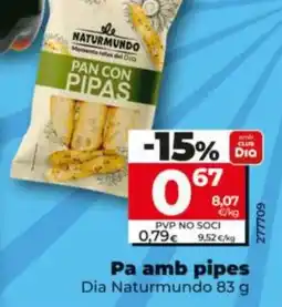 Maxi Dia Dia Naturmundo pa amb pipes oferta