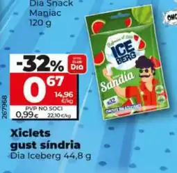 Maxi Dia Dia Iceberg filets de sandía oferta