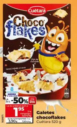 Maxi Dia Cuétara Choco flakes oferta