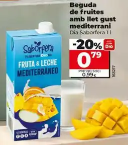 Maxi Dia Dia Saborfera fruta & leche mediterráneo oferta