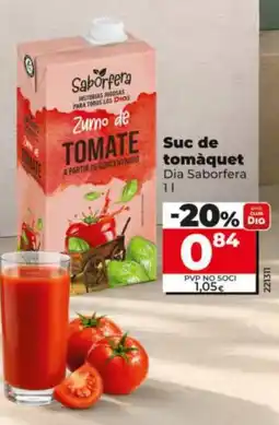 Maxi Dia Dia Saborfera zumo de tomate oferta