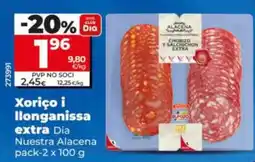 Maxi Dia Dia Mari Marinera xoriço i llonganissa extra oferta