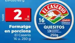 Maxi Dia El Caserio quesitos oferta