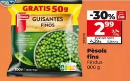 Maxi Dia Findus guisantes finos oferta