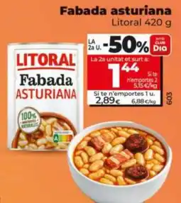 Maxi Dia Litoral fabada asturiana oferta