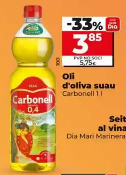Maxi Dia Carbonell oli d'oliva suau oferta