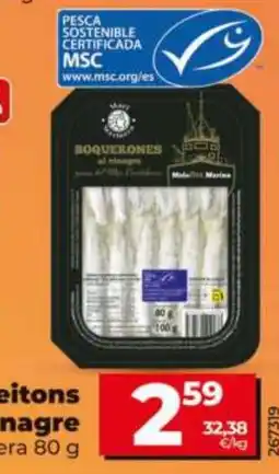 Maxi Dia Boquerones al vinagre oferta