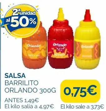 Salsa barrilito orlando