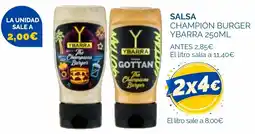 Supermercados La Despensa Ybarra salsa champion burger oferta