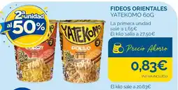 Supermercados La Despensa Yatekomo fideos orientales oferta
