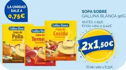 Supermercados La Despensa Gallina Blanca sopa de pollo oferta