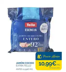 Supermercados La Despensa Tello jamón cocido extra entero oferta