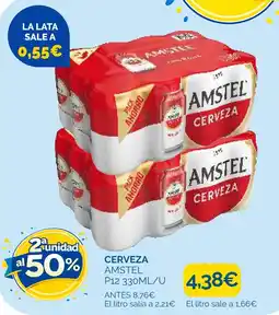Supermercados La Despensa Amstel cerveza oferta