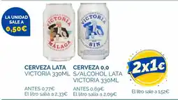 Supermercados La Despensa Victoria cerveza lata oferta