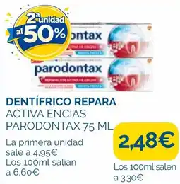 Supermercados La Despensa parodontax dentífrico repara activa encias oferta