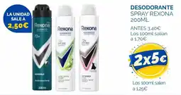 Supermercados La Despensa Rexona desodorante spray oferta