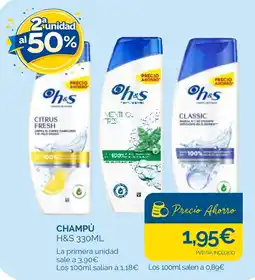 Supermercados La Despensa H&S champú oferta