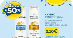 Supermercados La Despensa Pantene champú oferta