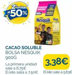 Cash Ecofamilia Nesquik cacao soluble oferta