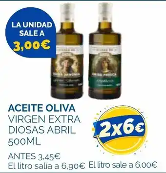 Diosas Abril Aceite Oliva Virgen Extra