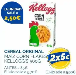 Cash Ecofamilia Kellogg's corn flakes oferta