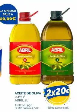 Supermercados La Despensa Abril aceite de oliva oferta
