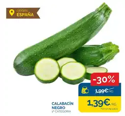 Cash Ecofamilia Calabacín Negro oferta