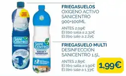 Supermercados La Despensa Sanicentro friegasuelos oxigeno activo oferta