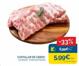 Supermercados La Despensa Costillar de cerdo "Duroc" por entero oferta