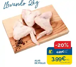 Supermercados La Despensa Alas de pollo oferta