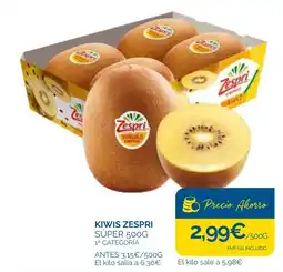 Supermercados La Despensa Zespri kiwis oferta