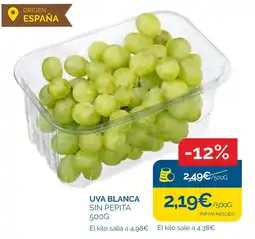 Supermercados La Despensa Uva blanca sin pepita oferta