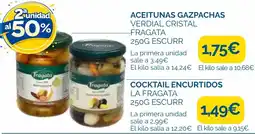 Supermercados La Despensa Tragata aceitunas gazpachas verdial cristal fragata oferta