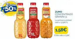 Supermercados La Despensa Zumo concentrado granini oferta