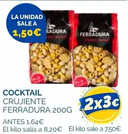 Supermercados La Despensa Ferradura cocktail crujiente oferta