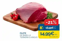 Cash Ecofamilia Filete de babilla ternera o añojo oferta