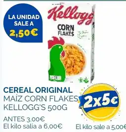 Supermercados La Despensa Kellogg's corn flakes oferta