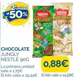 Supermercados La Despensa Nestlé chocolate jungly oferta