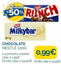 Supermercados La Despensa Nestlé Milkybar oferta