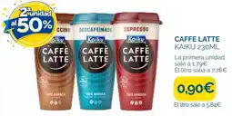Supermercados La Despensa Kaiku Caffè Latte oferta
